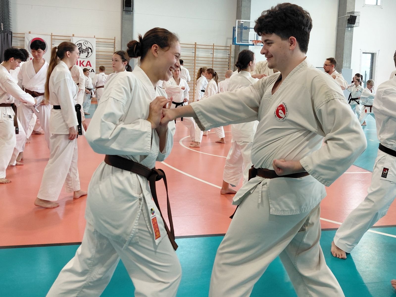 Staż techniczny JKA - T.Naka i K.Kurihara