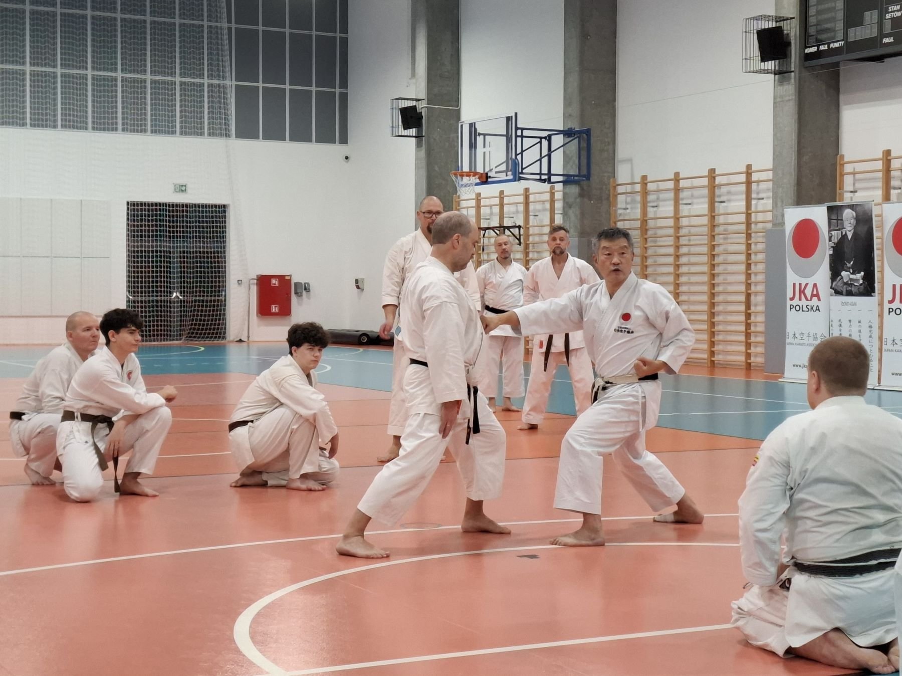 Staż techniczny JKA - Y.Ohta - 7 DAN