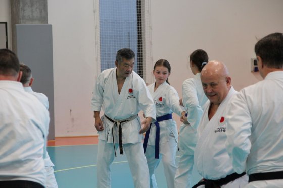Staż techniczny JKA - Y.Ohta - 7 DAN