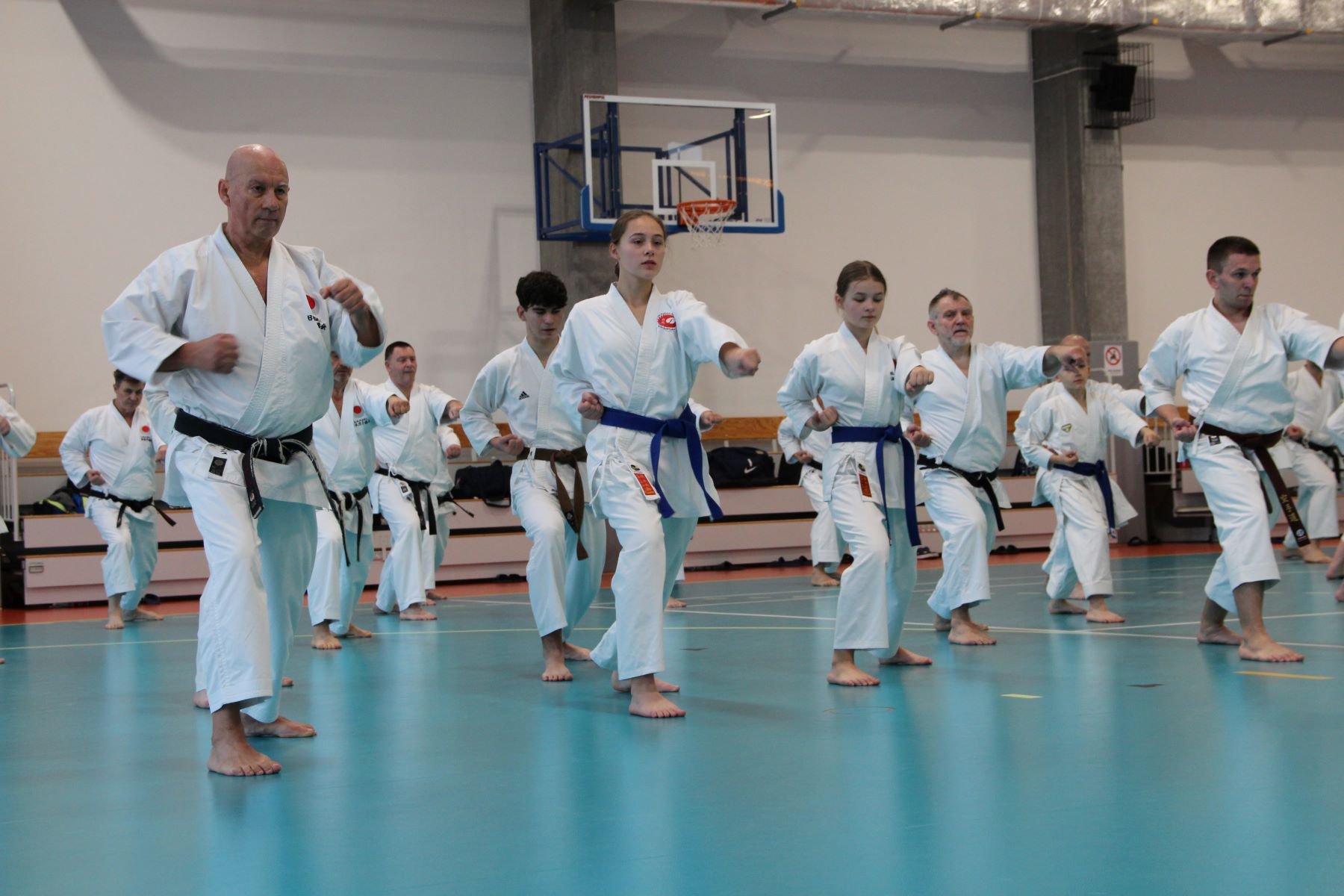 Staż techniczny JKA - Y.Ohta - 7 DAN