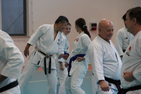 Staż techniczny JKA - Y.Ohta - 7 DAN