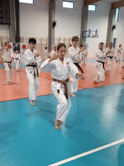 Staż techniczny JKA - Y.Ohta - 7 DAN