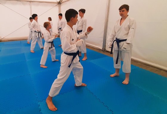 Letnie zgrupowanie karate 2022