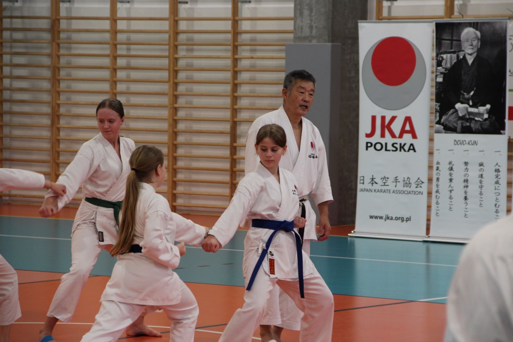 Staż techniczny JKA - Y.Ohta - 7 DAN