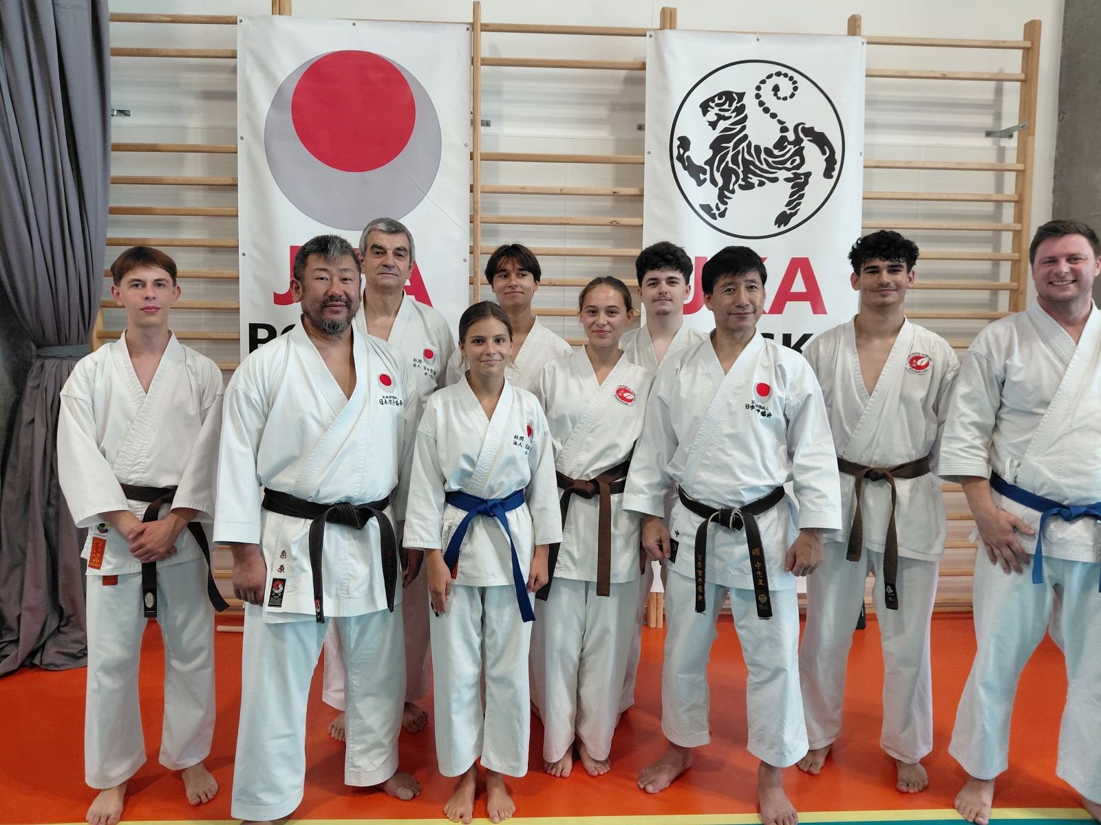 Staż techniczny JKA - T.Naka i K.Kurihara