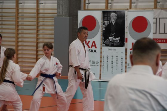 Staż techniczny JKA - Y.Ohta - 7 DAN