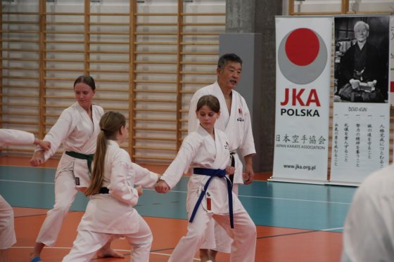 Staż techniczny JKA - Y.Ohta - 7 DAN