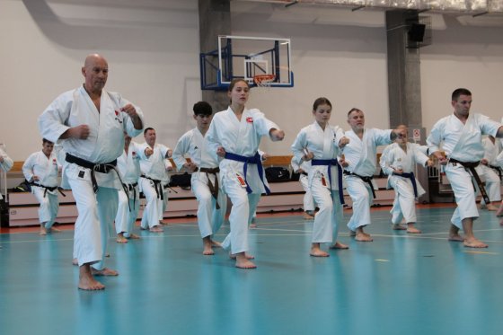 Staż techniczny JKA - Y.Ohta - 7 DAN