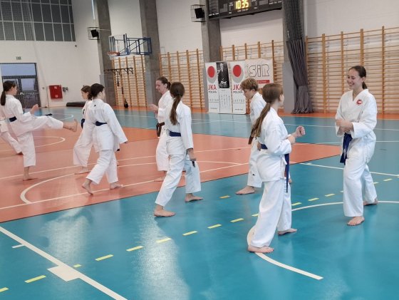 Staż techniczny JKA - Y.Ohta - 7 DAN