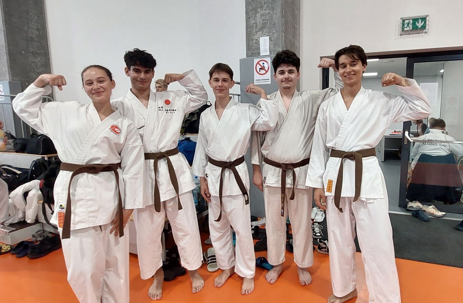 Staż techniczny JKA - T.Naka i K.Kurihara