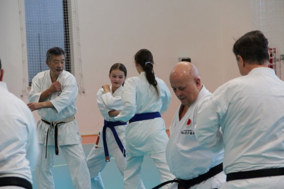 Staż techniczny JKA - Y.Ohta - 7 DAN