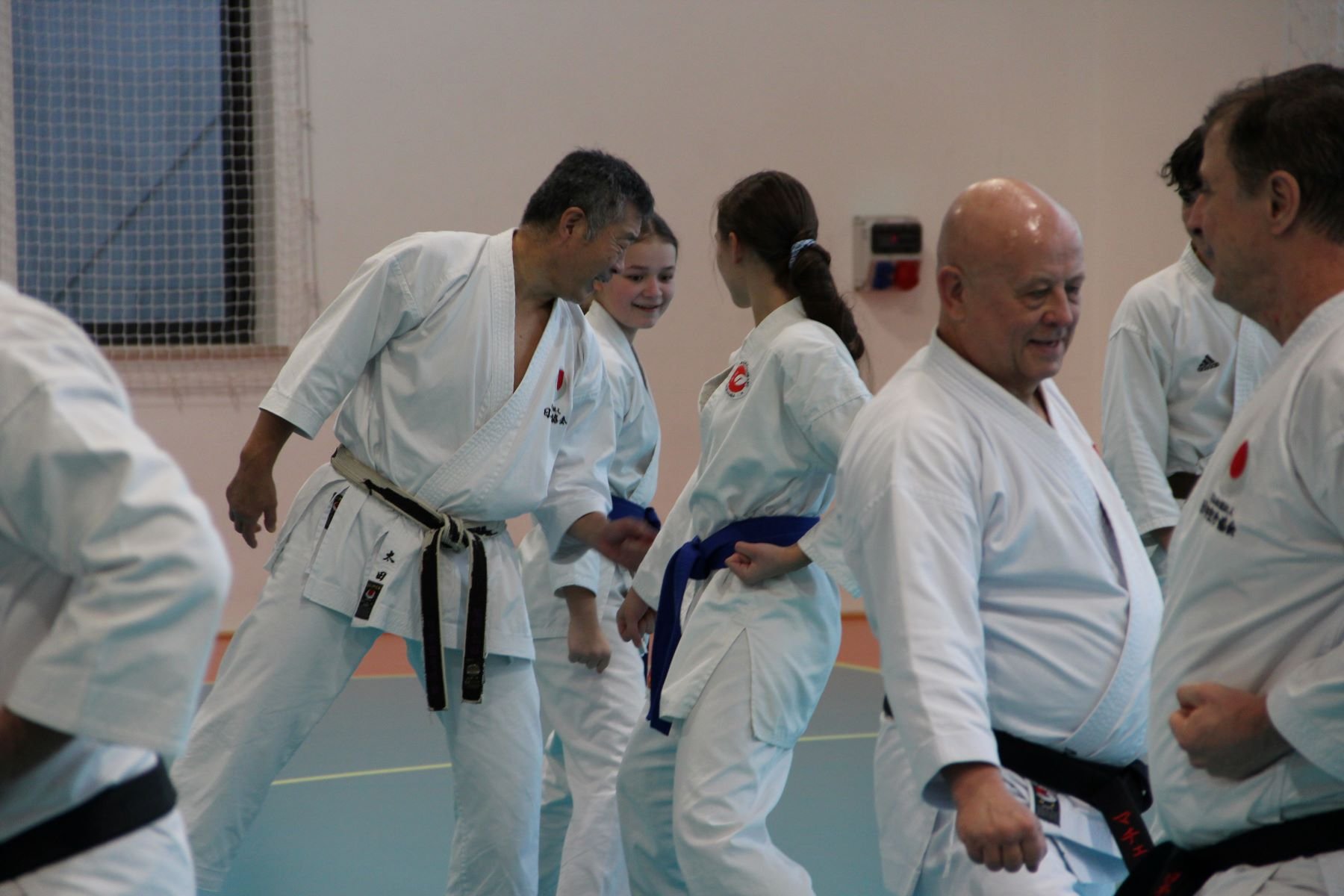 Staż techniczny JKA - Y.Ohta - 7 DAN